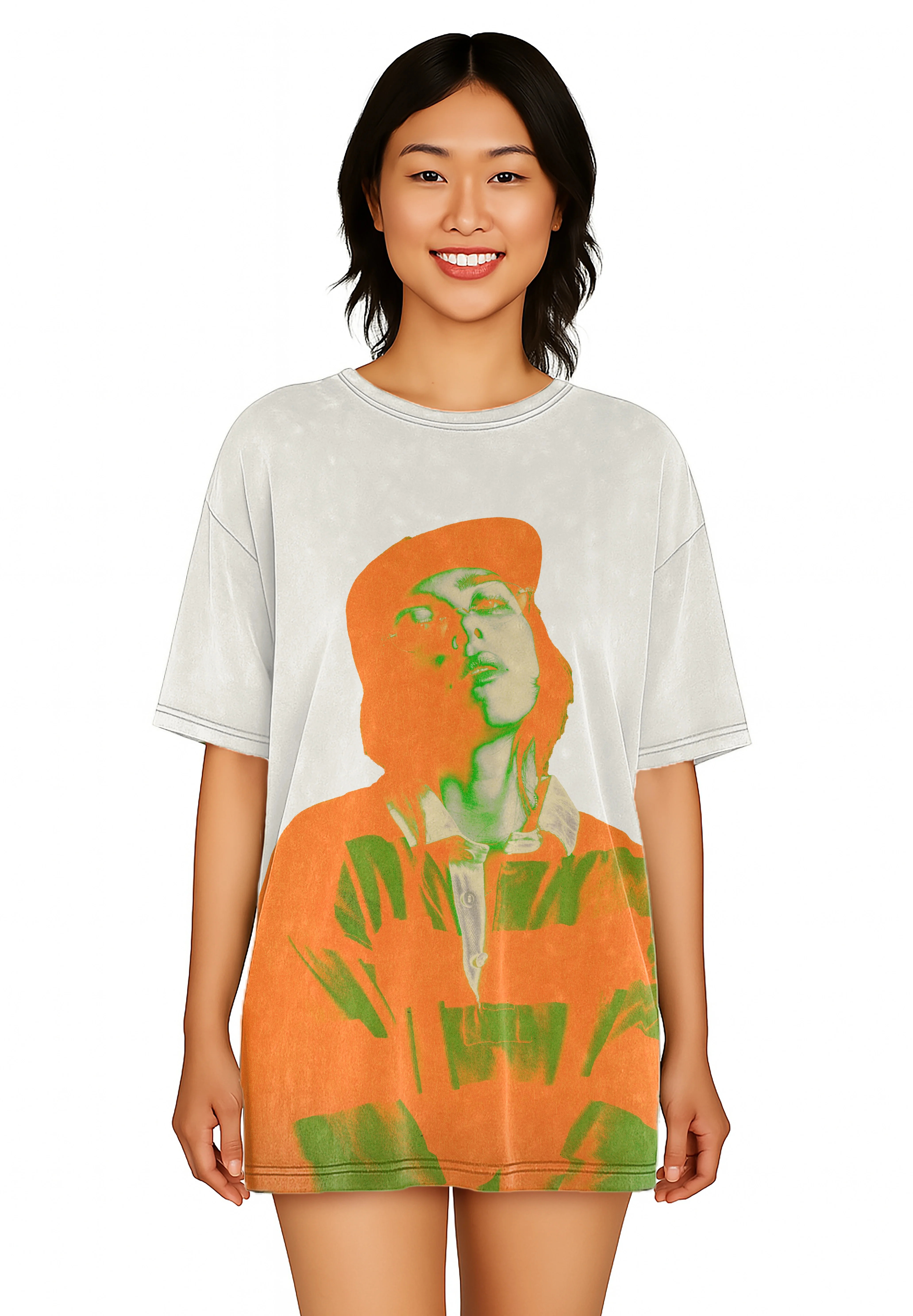 Billie Eillish Women's Oversized Sleep Shirt, Sizes XS-3X | Walmart (US)