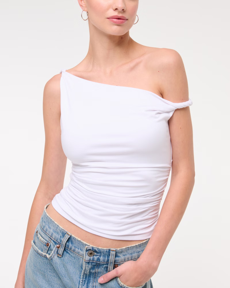 Asymmetrical Twist Top | Abercrombie & Fitch (US)