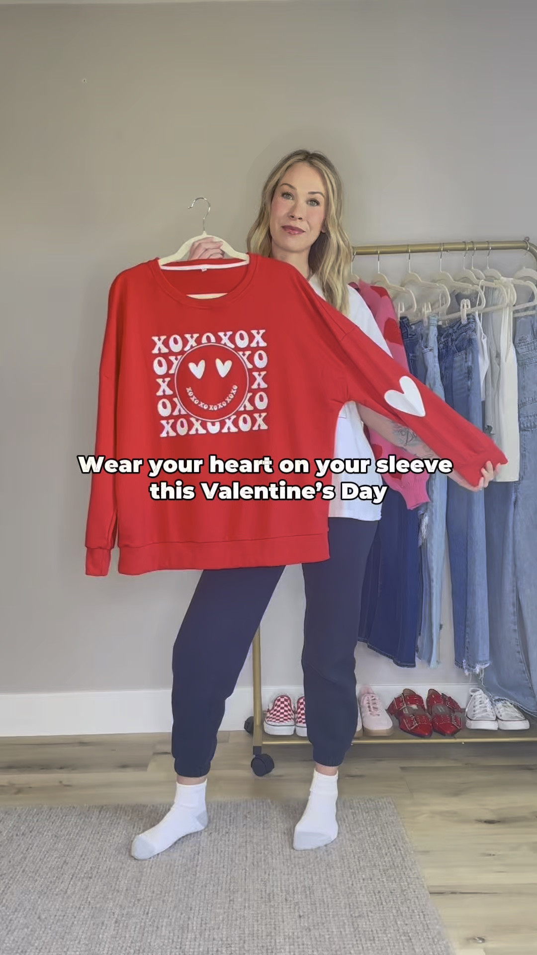 Wear your heart on your sleeve (pun intended) in this cute crewneck from Amazon ❤️ 
 
You can use code “BRYN” for 10% off the necklaces / your entire order at Melinda Maria ✨🫶🏼

Casual outfit / casual style / easy outfit / easy style / cozy 

#LTKStyleTip