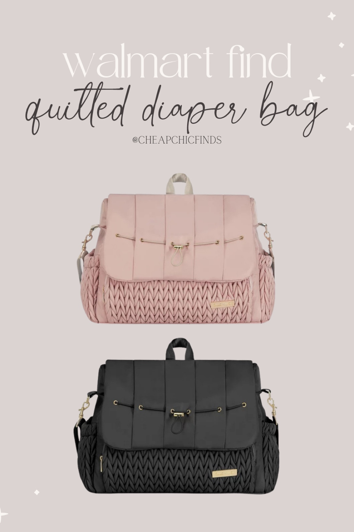 Stylish walmart diaper bag! Quilted diaper bag

#walmart @walmart #walmartbaby #stylishdiaperbag 

#LTKbump #LTKkids #LTKbaby