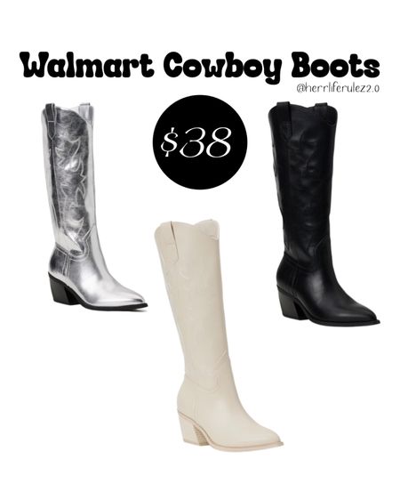 Walmart boots - Madden nyc boots - walmart finds - walmart style - madden boots - cowgirl boots - country concert - Vegas - Nashville outfits - Nashville boots - cowboy boots 

#LTKshoecrush #LTKunder50 #LTKstyletip