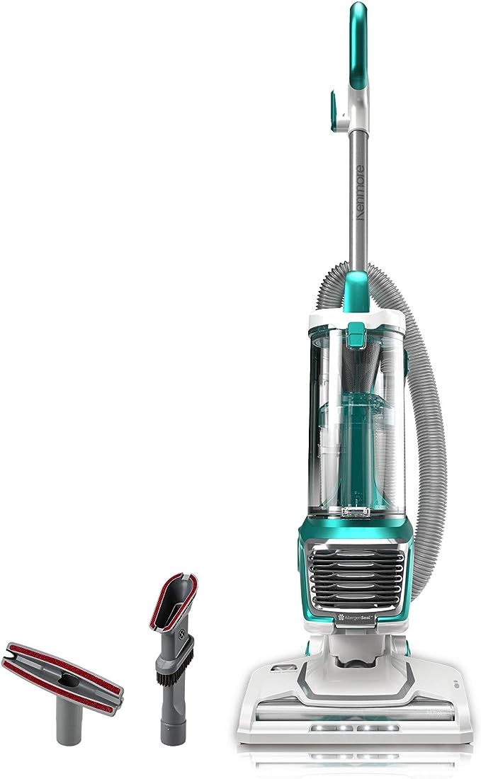 Kenmore DU2012 Bagless Upright Vacuum 2-Motor Power Suction Lightweight Carpet Cleaner with 10’... | Amazon (US)