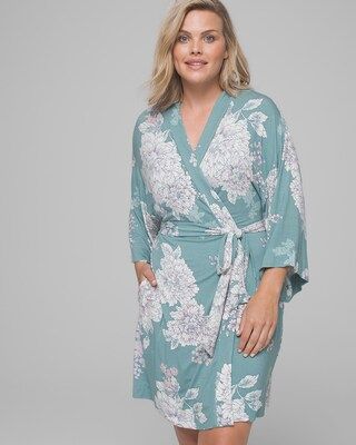 Cool Nights Kimono Short Robe | Soma Intimates