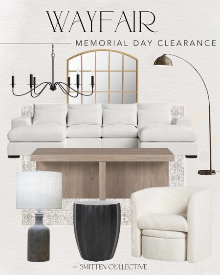 Wayfair Memorial Day clearance is here! Grab furniture and decor from this living room look all on major sale right now!! 

living room, living room home decor, Memorial Day clearance, Memorial Day sale, home decor, couch, trending furniture, trending home decor, side table, lamps, chandelier, modern home decor, accent chair, area rug, table lamp, floor lamp, mirror, coffee table 

#LTKSaleAlert #LTKHome #LTKSeasonal