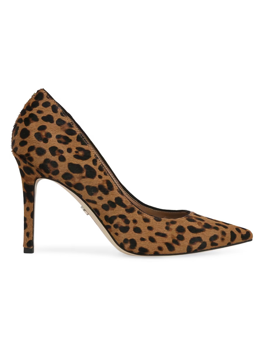 Hazel Animal Leather Pumps | Saks Fifth Avenue