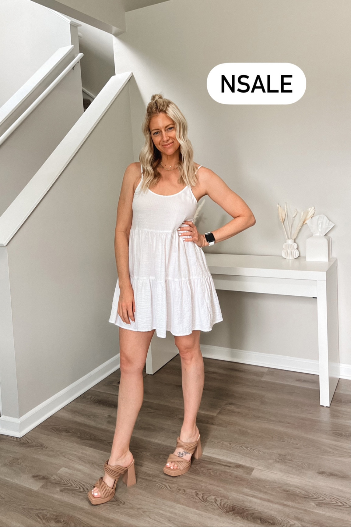 Dolce Vita shoes are part of the Nordstrom Sale. They come in cream, Barbie pink, and black. They’re so comfy!🙌🏼

White dress
Summer dress
Overlap
Block heel
Tan beige


#LTKunder100 #LTKxNSale #LTKsalealert