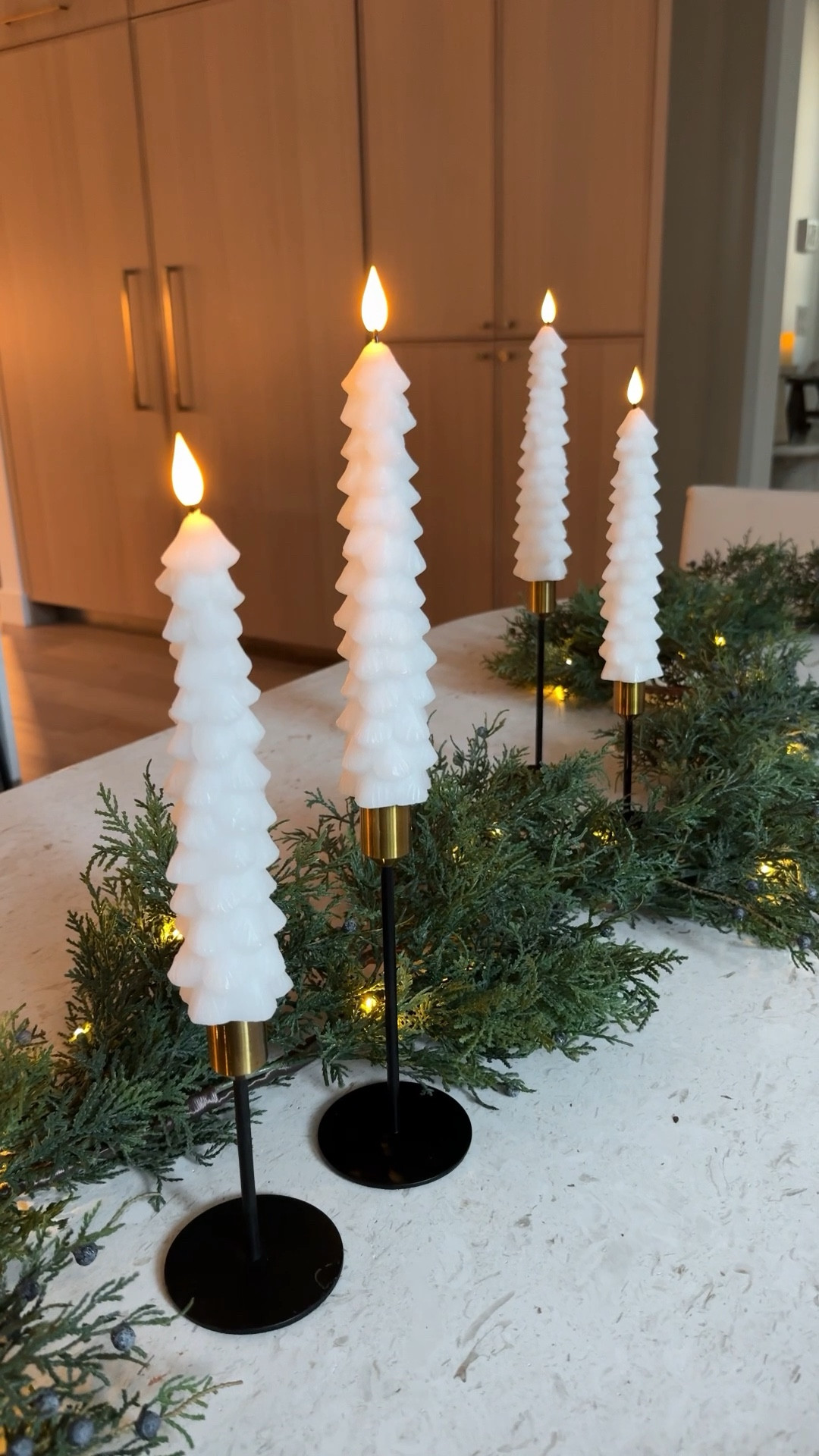 These flameless LED candles are such a game-changer. They’re made with real wax, so they look and feel so realistic, and the warm glow they give off is perfect for cozy holiday nights. Plus, the timers and remotes make it so easy—I don’t have to think about turning them on and off!

#LTKFindsUnder50 #LTKHoliday #LTKHome