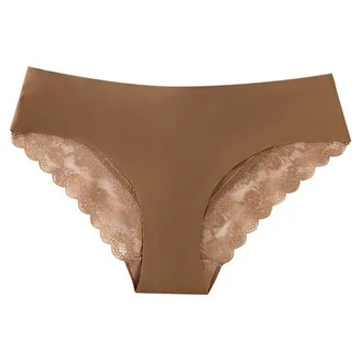 No Boundaries Women's Fit Stretch Lace Waist Cheeky Panty, Sizes XS to XXXL | Walmart (US)