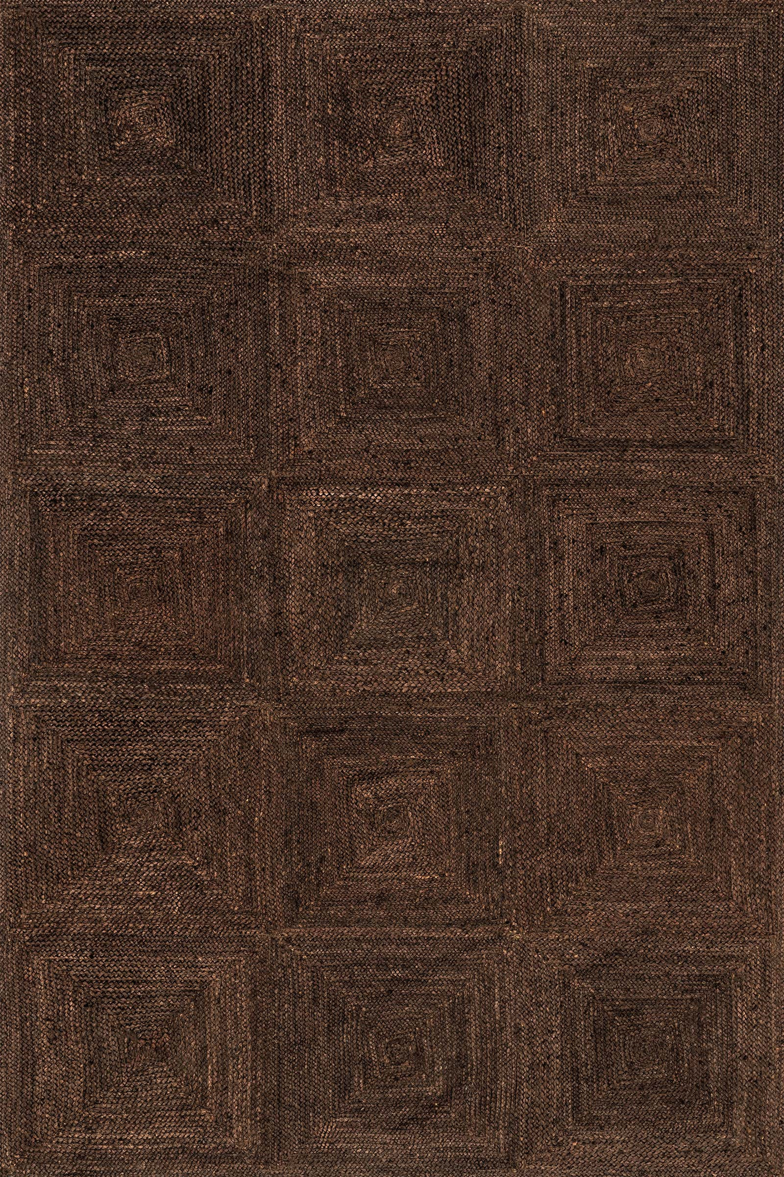 Juniper Jute Tiled Rug | Natural | Rugs USA