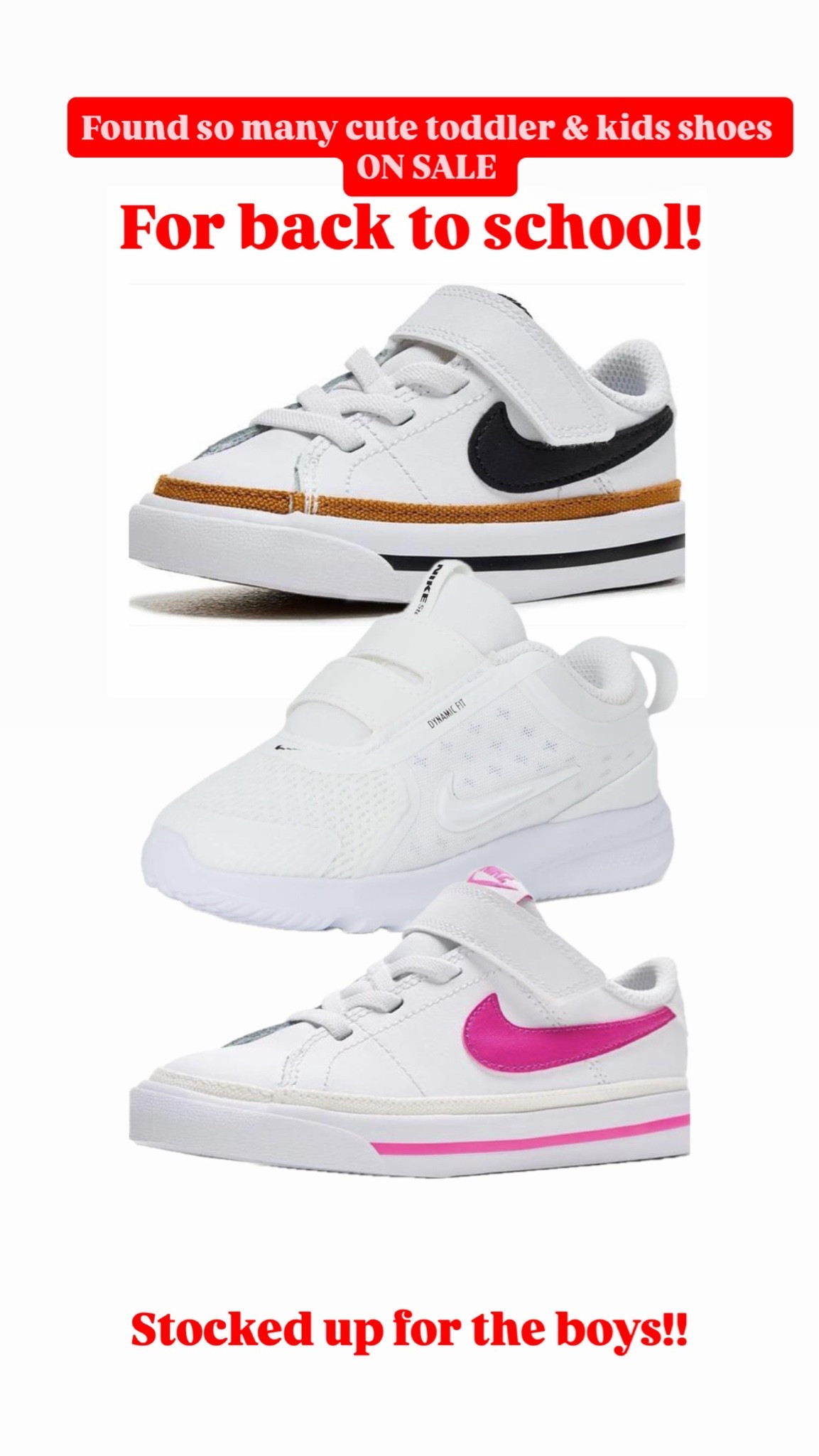 Sneakers on sale for back to school!

#LTKSaleAlert #LTKKids