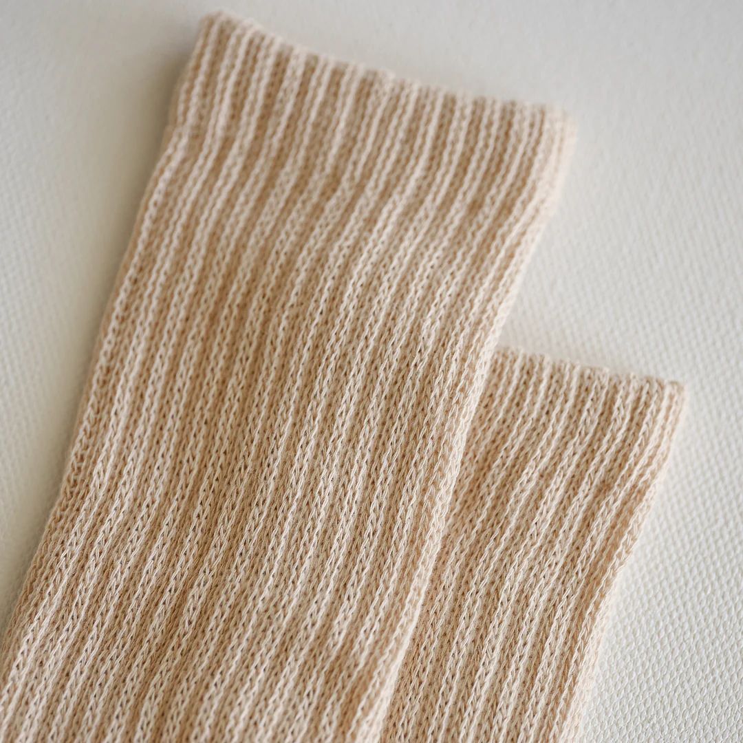 Organic Slouch Socks | Atlas Grey