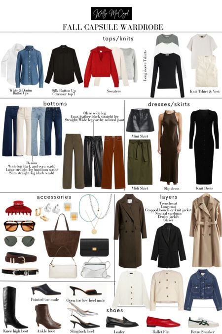 Fall capsule wardrobe and edit. 

Head to my blog post for the FREE downloadable PDF with outfit inspo. 

Linking pants here! But head to blog post for more! 

#LTKunder100 #LTKstyletip
