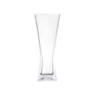 Unique Flared Square Glass Vase 3.0" W 8.0" H | Michaels Stores