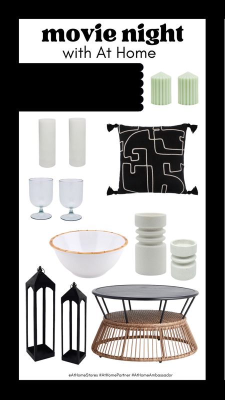 New porch outdoor coffee table and accessories from At Homee

#LTKhome