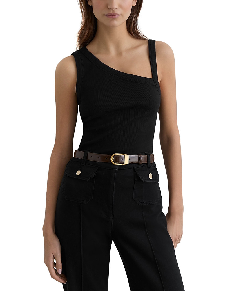 Reiss Aysha Asymmetric Tank Top | Bloomingdale's (US)