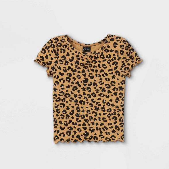 Toddler Girls' Ribbed Short Sleeve T-Shirt - art class™ | Target
