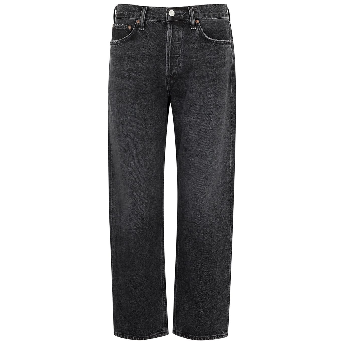 Agolde Wyman Straight-leg Jeans - Black - W30 | Harvey Nichols (Global)