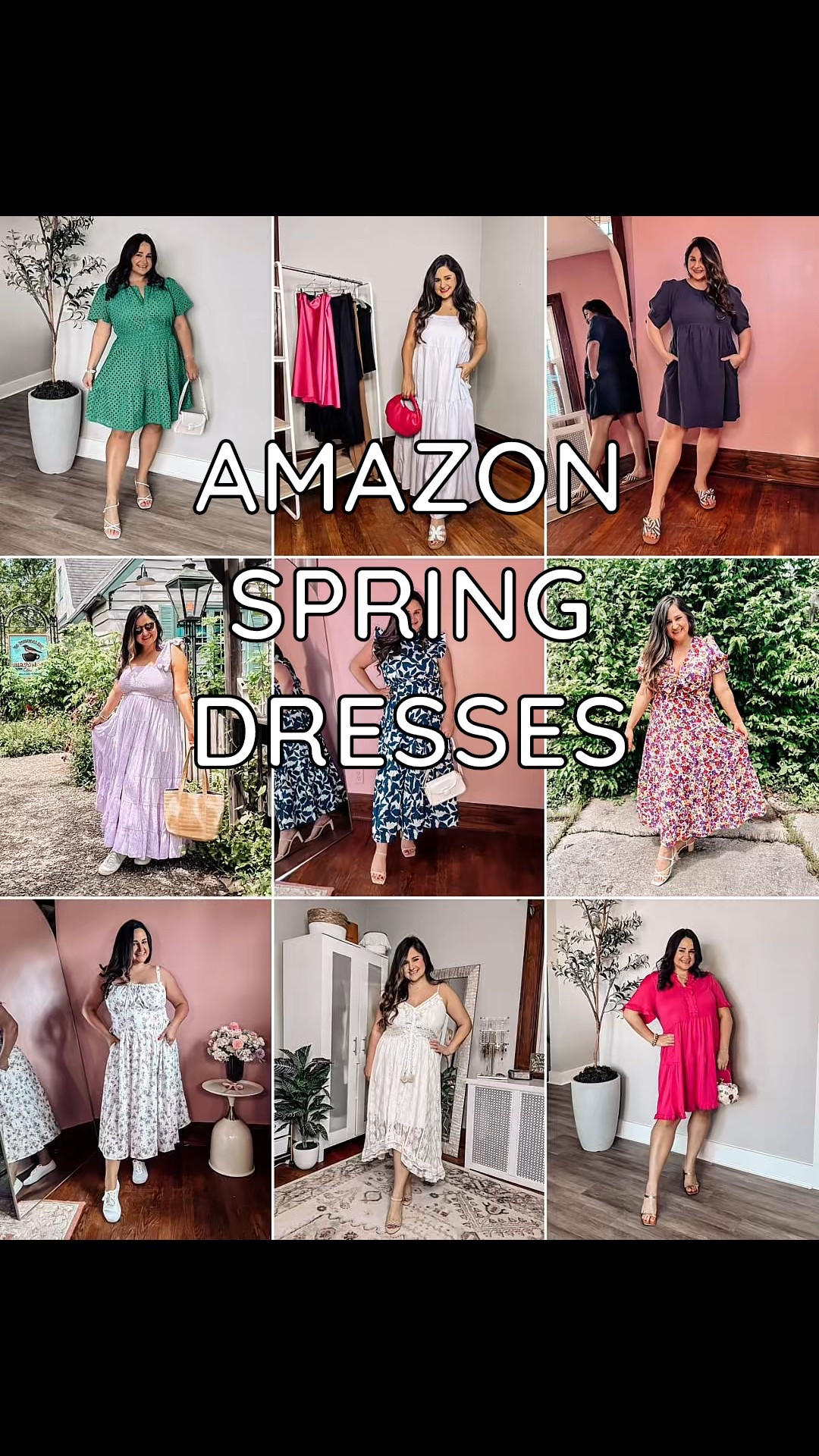 Spring dresses from Amazon!

Sharing all of my favorite Amazon dresses many I’ve had for years and wear on repeat! 

Wearing a large or xl 

Occasion dress, spring dress, dress with sleeves, midsize, plus size, Easter dress, brunch dress, work dress, work outfit, mom outfit, floral dress, dress with pockets

#LTKMidsize #LTKPlusSize #LTKWatchNow