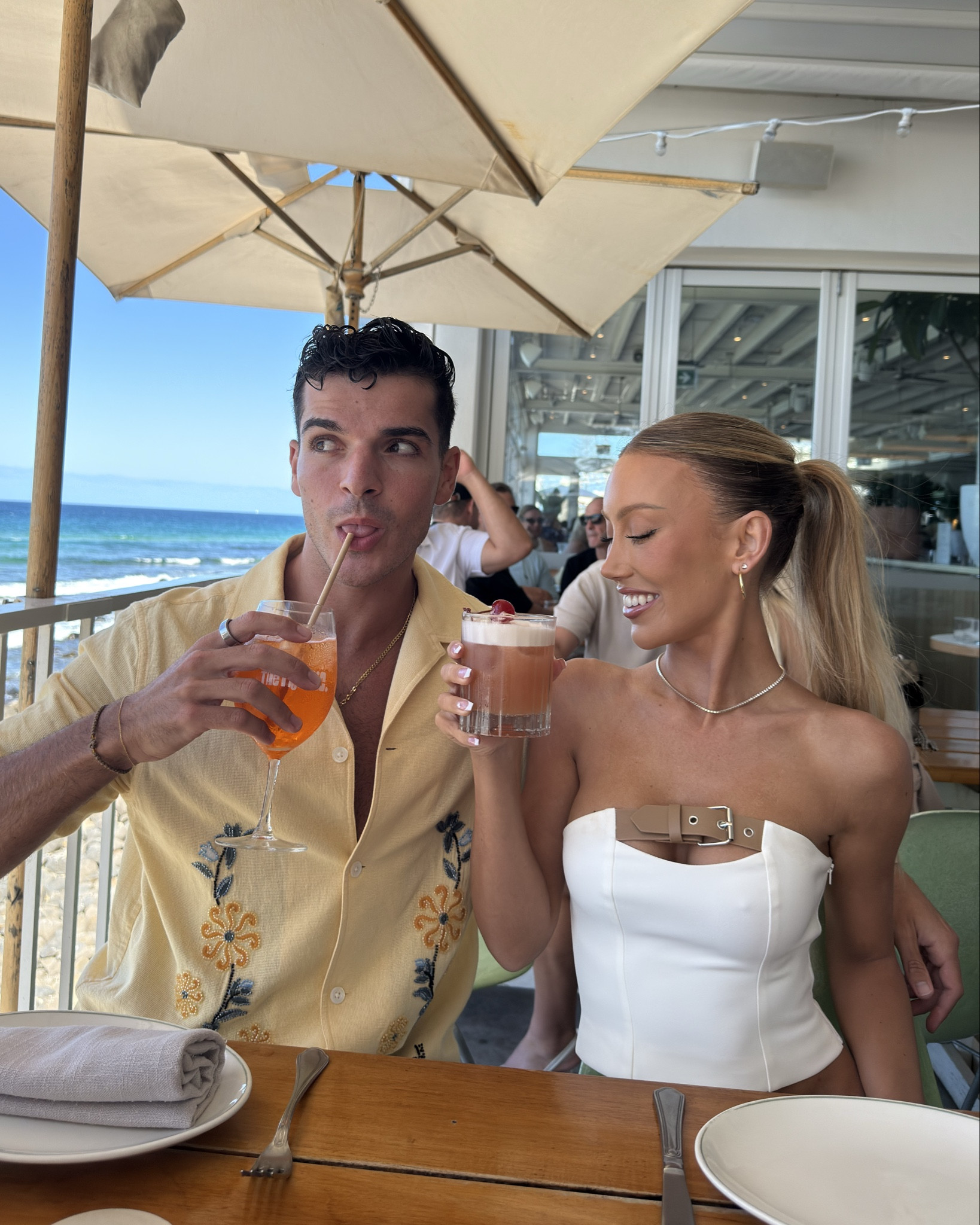 Summer fits with the bestie <3 the Venroy embroidered  shirt always gets the most compliments! 

#LTKstyletip #LTKaustralia #LTKsummer