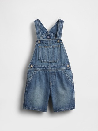 Baby & Toddler Denim Shortalls | Gap (US)
