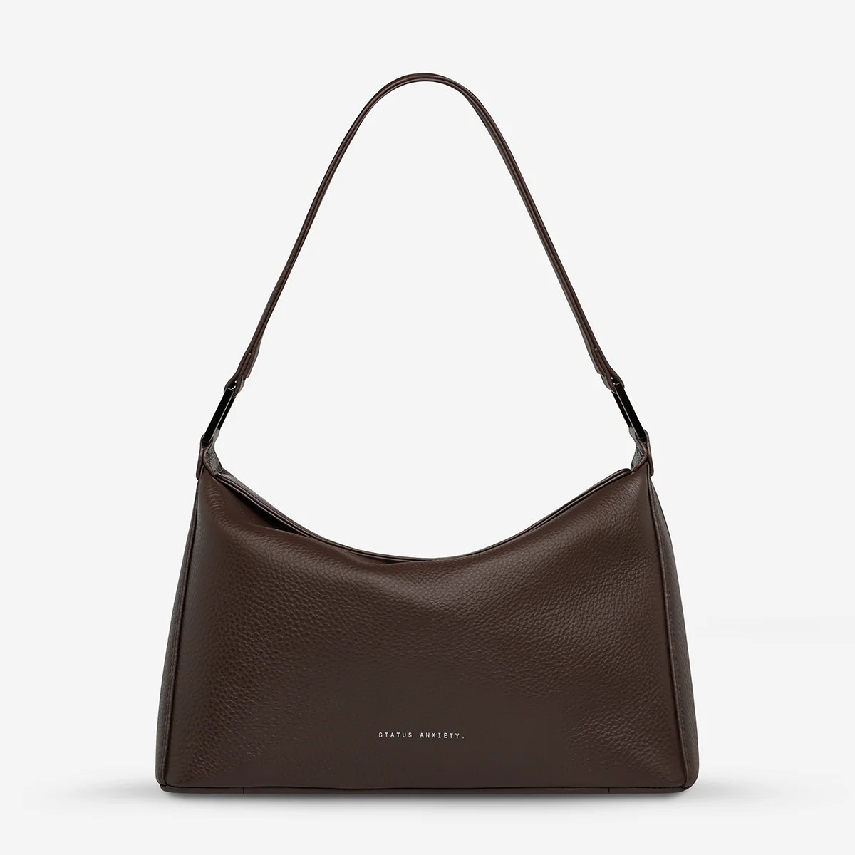 Think Twice Women's Cocoa Leather Bag | Status Anxiety® | Status Anxiety 