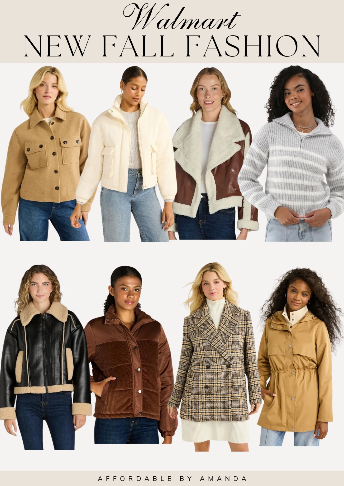 New fall arrivals from Walmart! 🍁 #walmart #walmartfashion #walmartstyle #walmartfinds #fall #fallfashion #vests #fauxleathervest #shacket #fallstyle #falloutfit #fall2024 #newarrivals 

#LTKSeasonal #LTKFindsUnder50 #LTKMidsize