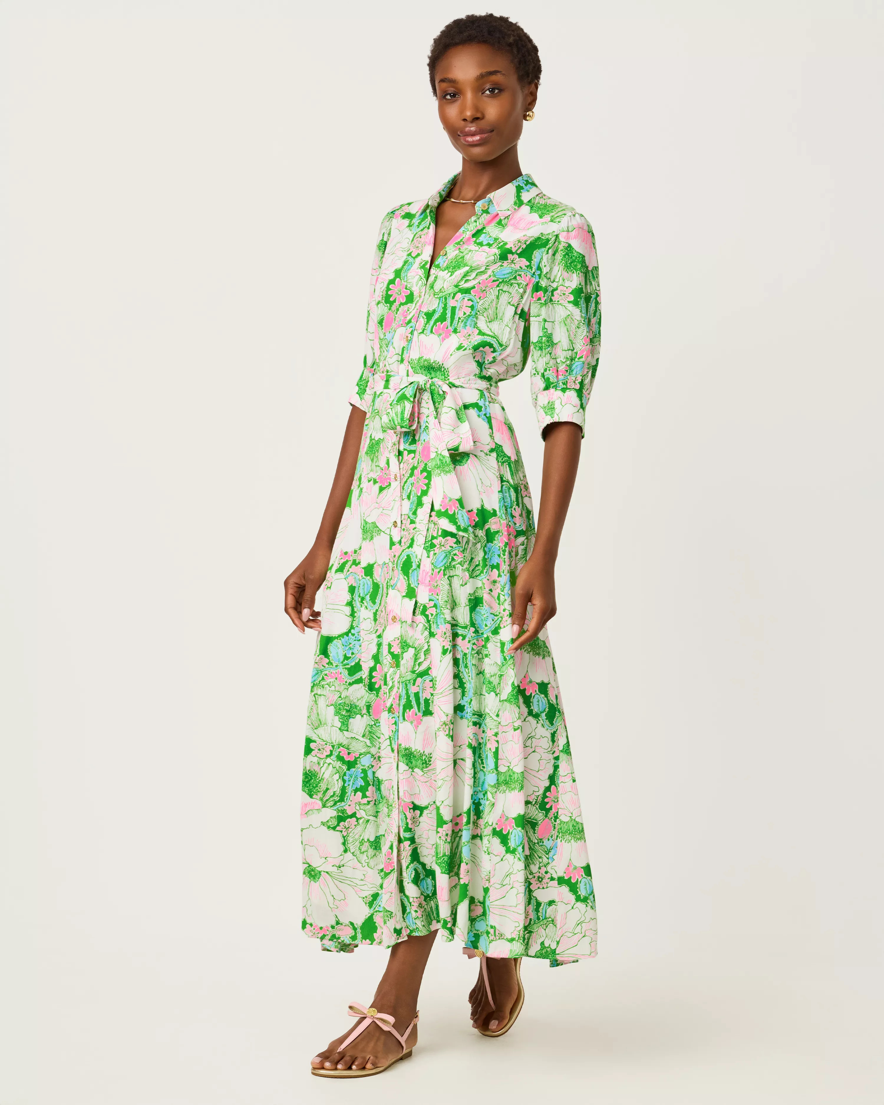 Larkyn Midi Shirtdress | Lilly Pulitzer