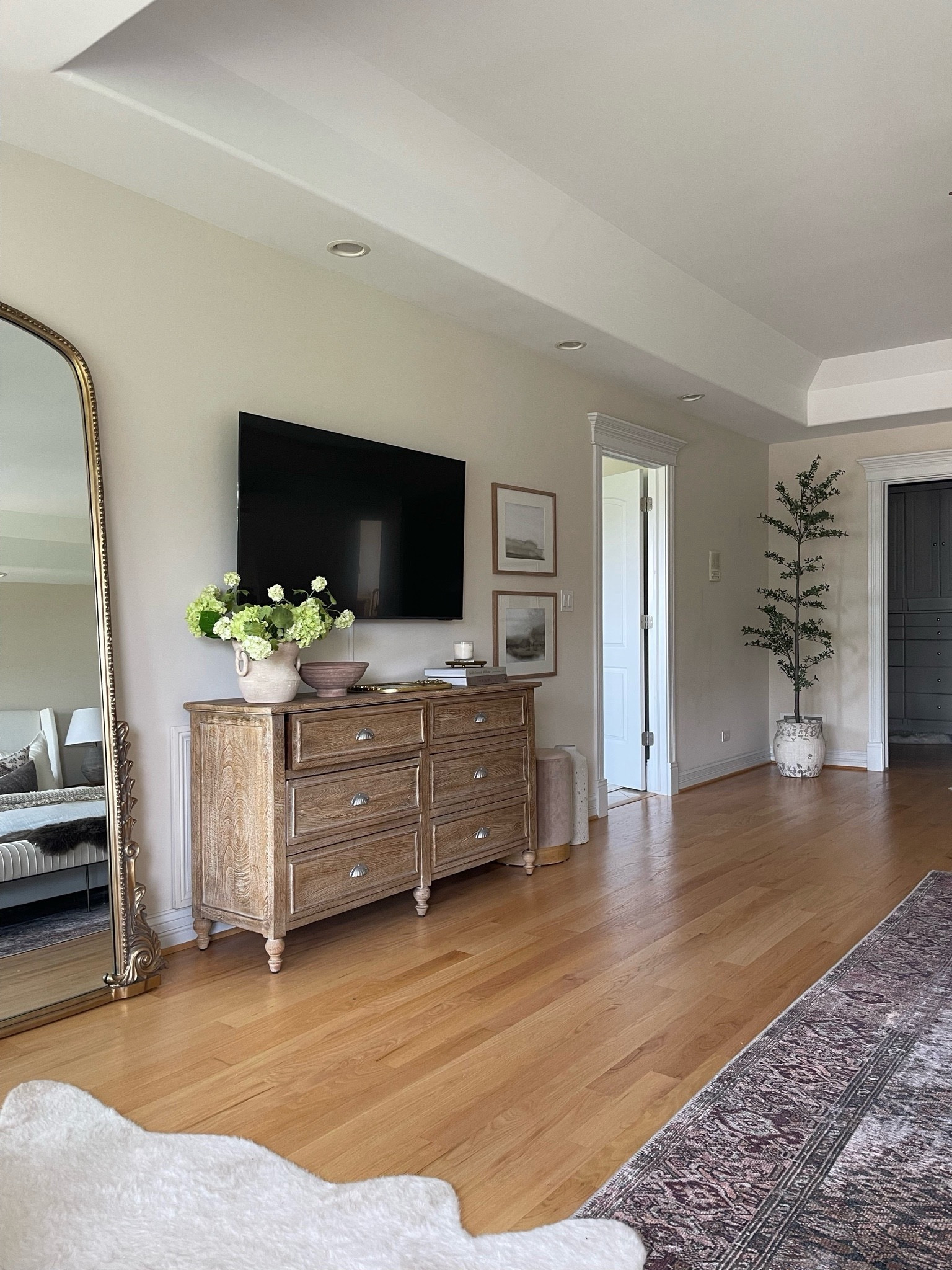 Bedroom dresser views! 

Bedroom, bedding, bed, dresser, mirror, black olive tree, home, faux plant, 

#LTKstyletip #LTKsalealert #LTKhome