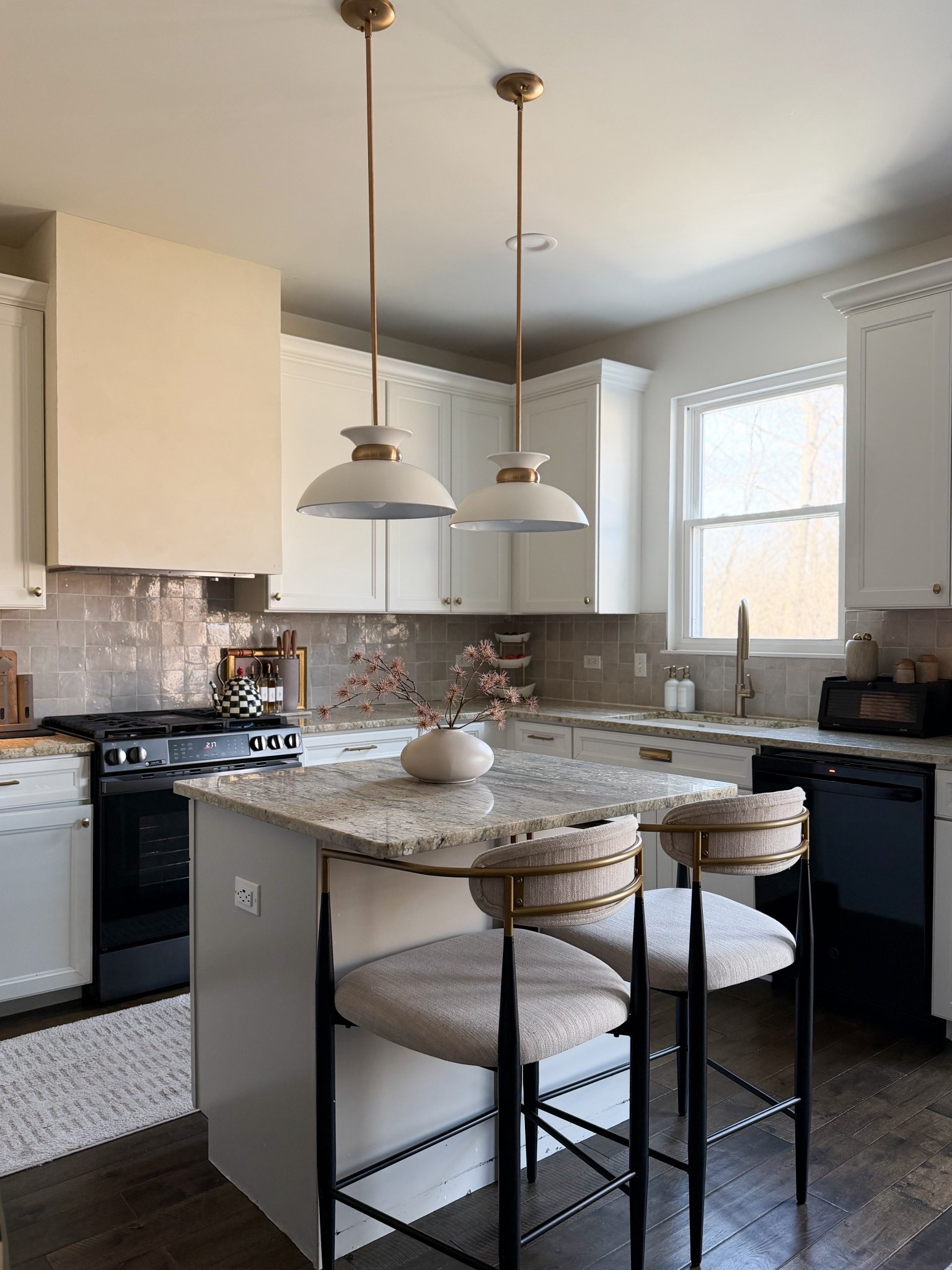 * Easy Upgrades, Big Impact - kitchen upgrades that don't break the bank.
These small changes gave my builder grade a warm cozy vibe everything is from @wayfair

#wayfairpartner 
#wayfair
#ad

#LTKSaleAlert #LTKHome