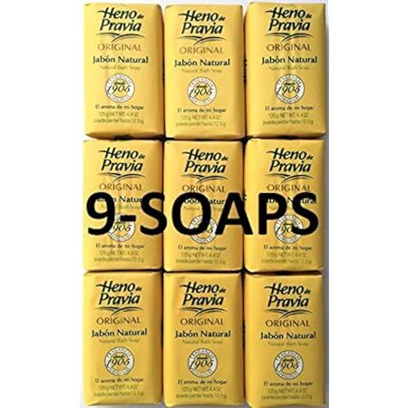 Heno De Pravia Soap LARGE 4.4 oz. Ea. ORIGINAL ( 6 Soaps Total) | Amazon (US)