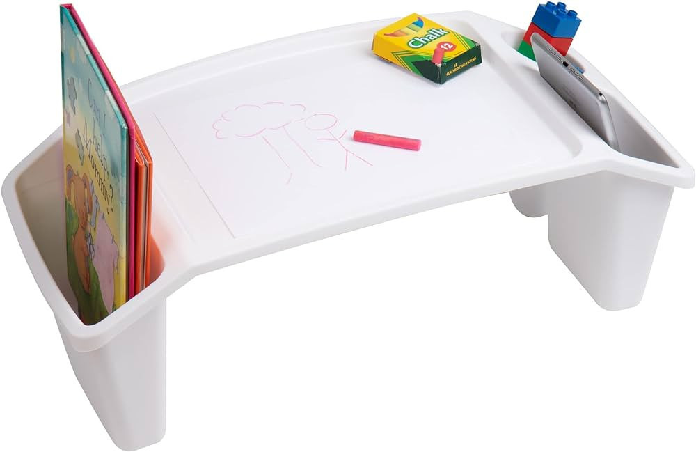 Mind Reader Kids Lap Desk, Activity Tray, Drawing, Stackable, Classroom, Portable, Plastic, 22.25... | Amazon (US)