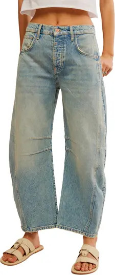 Free People Good Luck Barrel Jeans | Nordstrom | Nordstrom