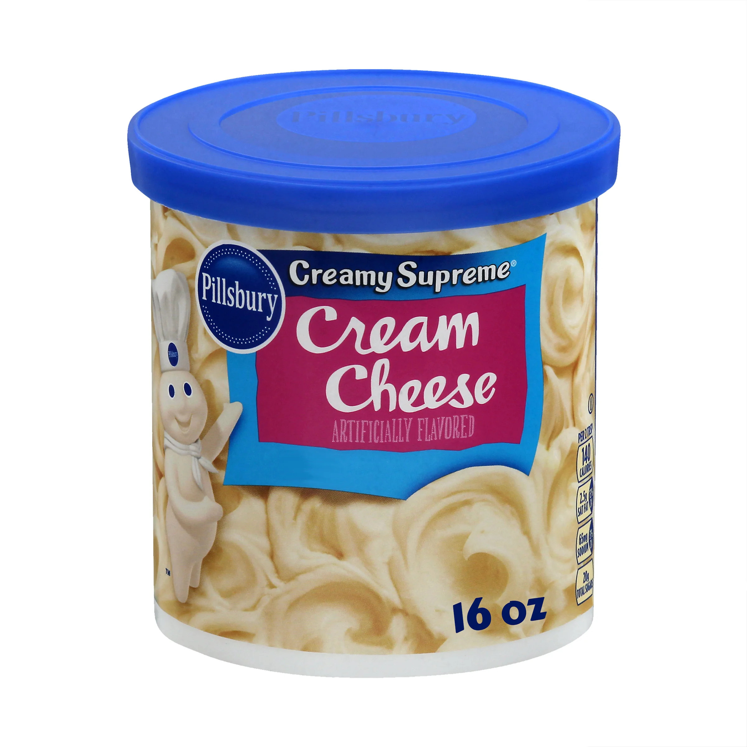 Pillsbury Creamy Supreme Cream Cheese Frosting, 16 Oz Tub | Walmart (US)