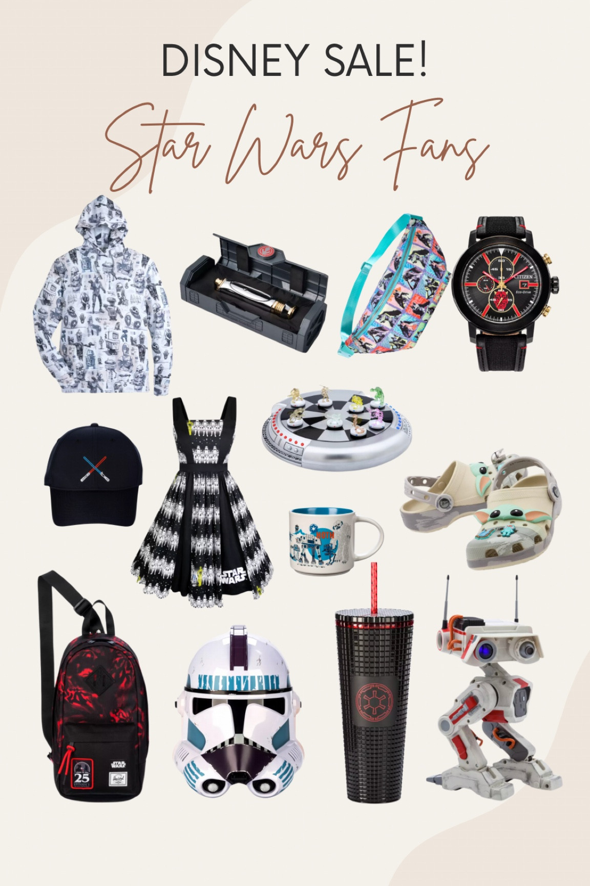 For all the Star Wars fans! Disney is having a huge sale: 30% off orders of $175+ or 25% off orders $125 or more! Ends Sunday!

#LTKFindsUnder50 #LTKGiftGuide #LTKSaleAlert