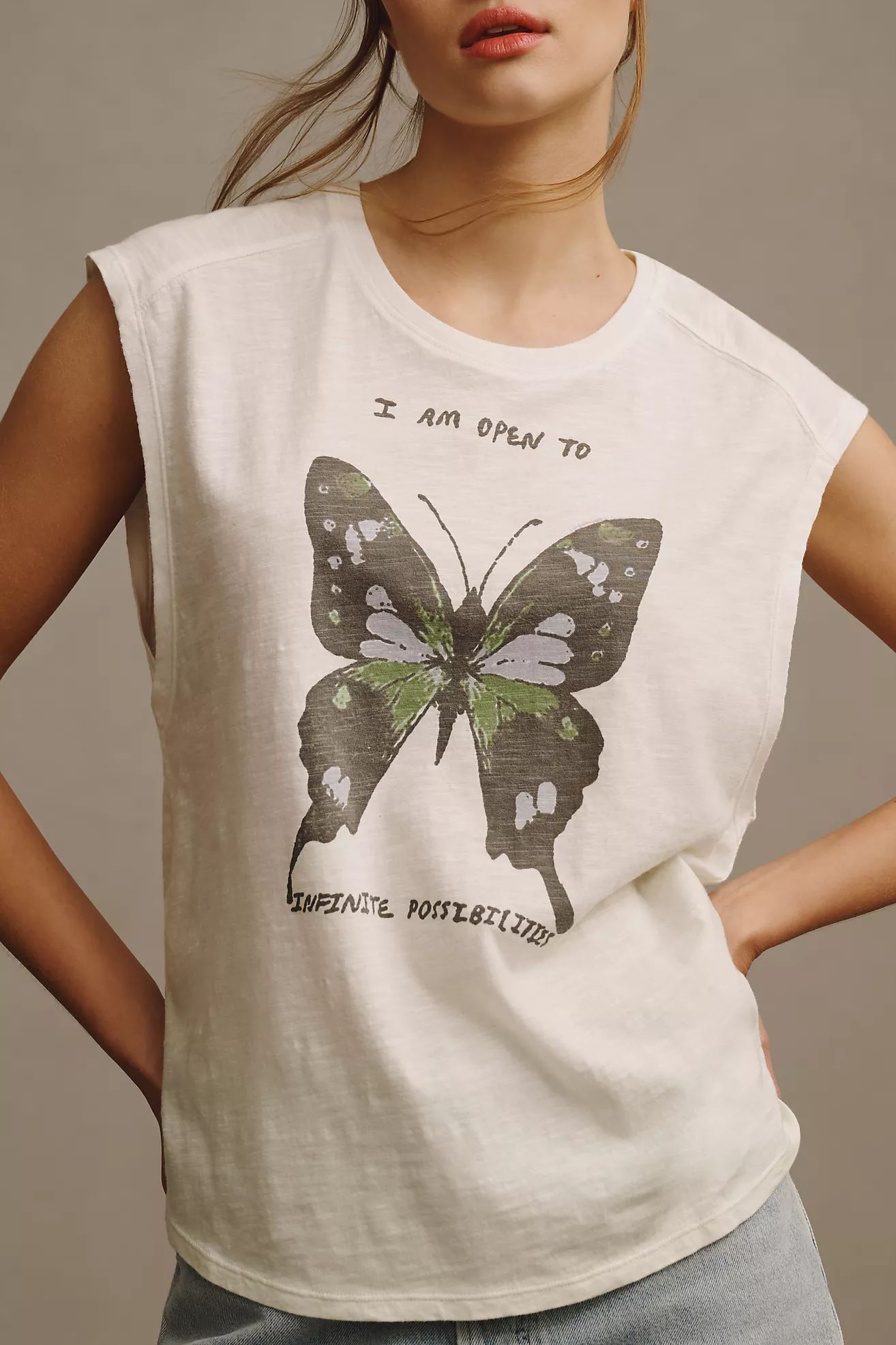 Allison Marie Garcia Butterfly Graphic Tee | Anthropologie (US)