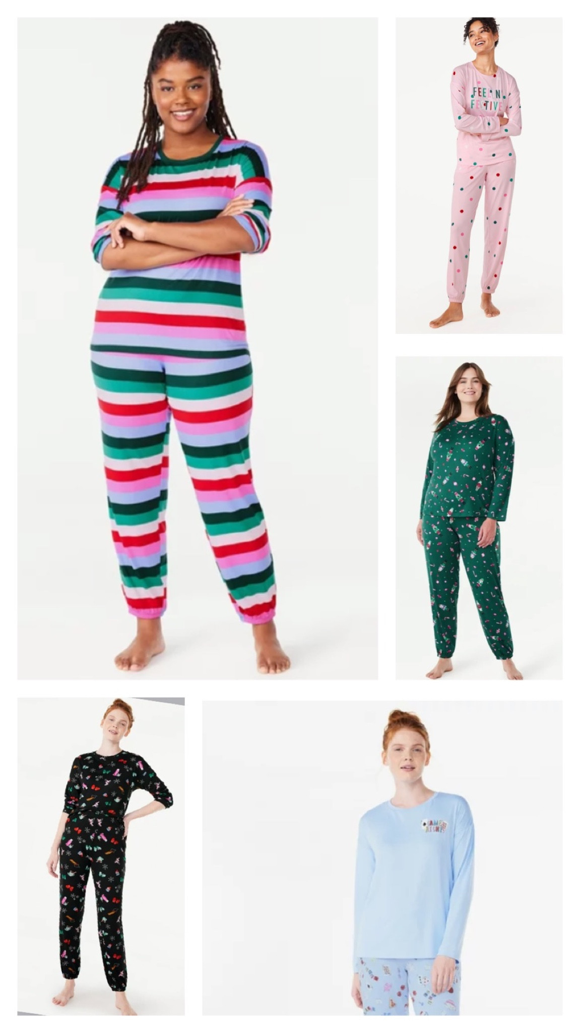 Walmart Christmas Jammie’s! So good…$12.98


Christmas pajamas/Christmas pjs/Women’s pajamas/holiday pajamas 

#LTKfindsunder50 #LTKSeasonal #LTKHoliday