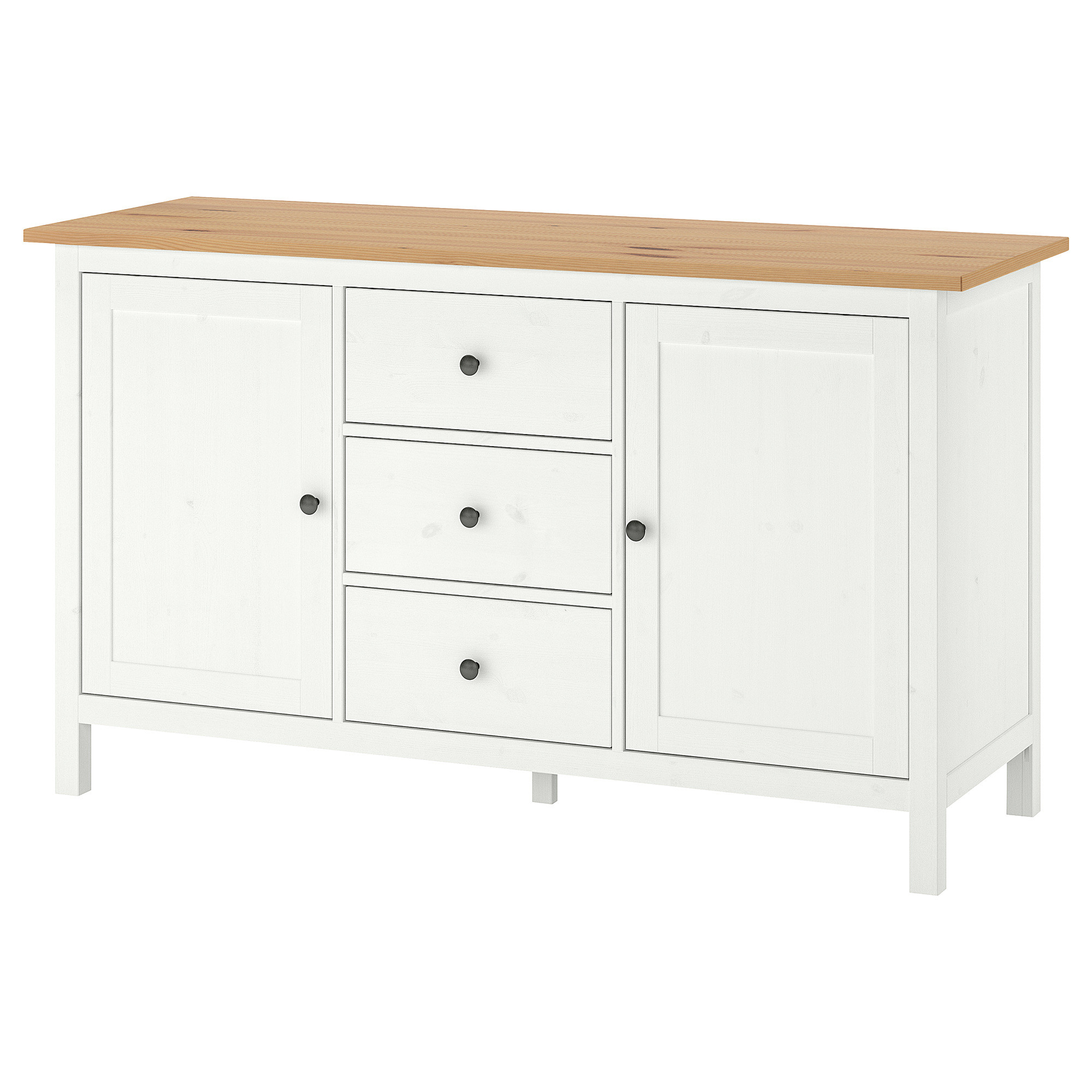 HEMNES Sideboard, weiß gebeizt/hellbraun, 157x88 cm - IKEA Deutschland | IKEA (DE)