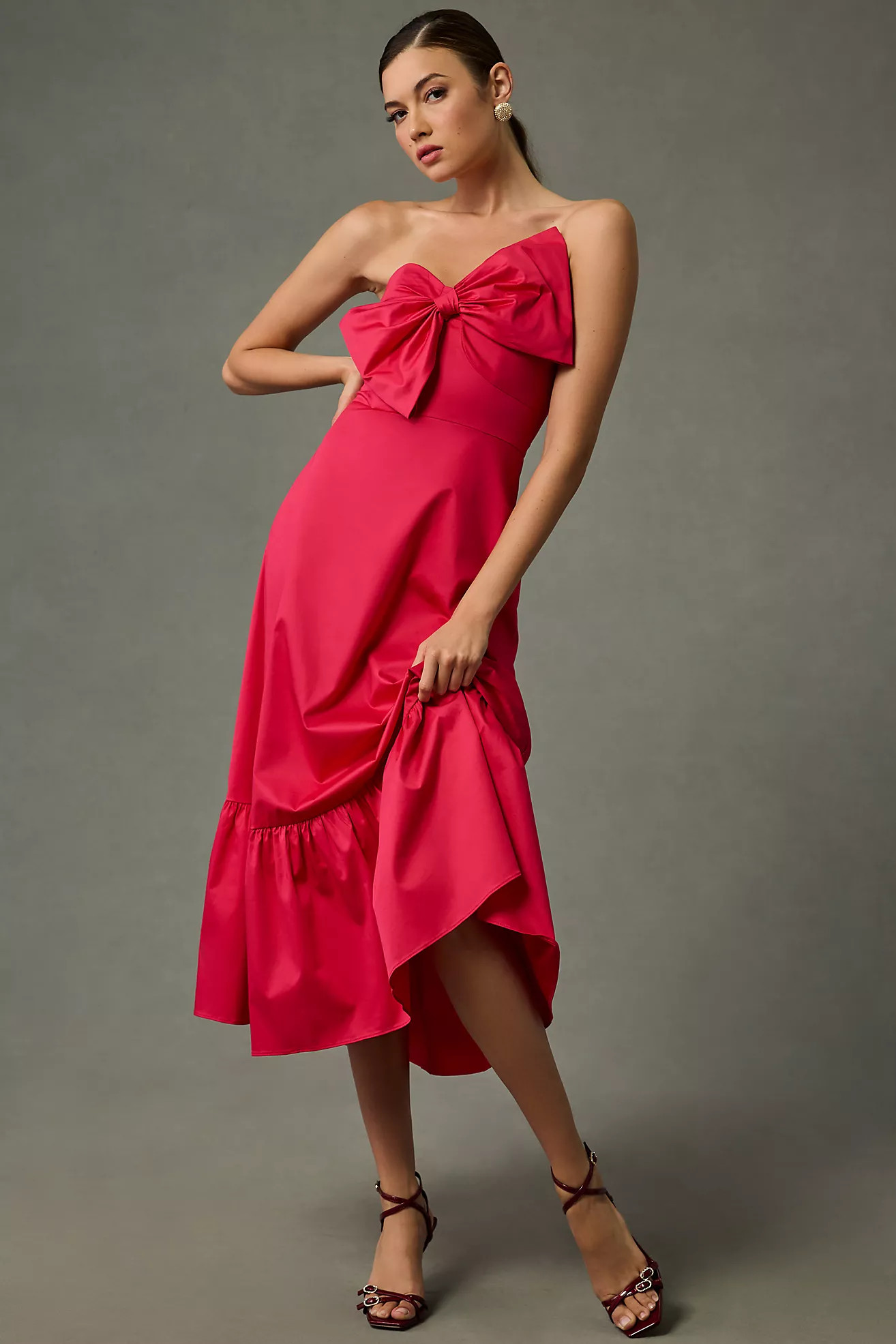 Hutch Bow-Tie Maxi Dress | Anthropologie (US)