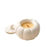 Cadancy Pumpkin Shaped Candles Scented 3 Wick Confetti Glass Jar Candle for Halloween Thanksgiving Fall Decoration Holiday Gift Festival Home Decor | Walmart (US)