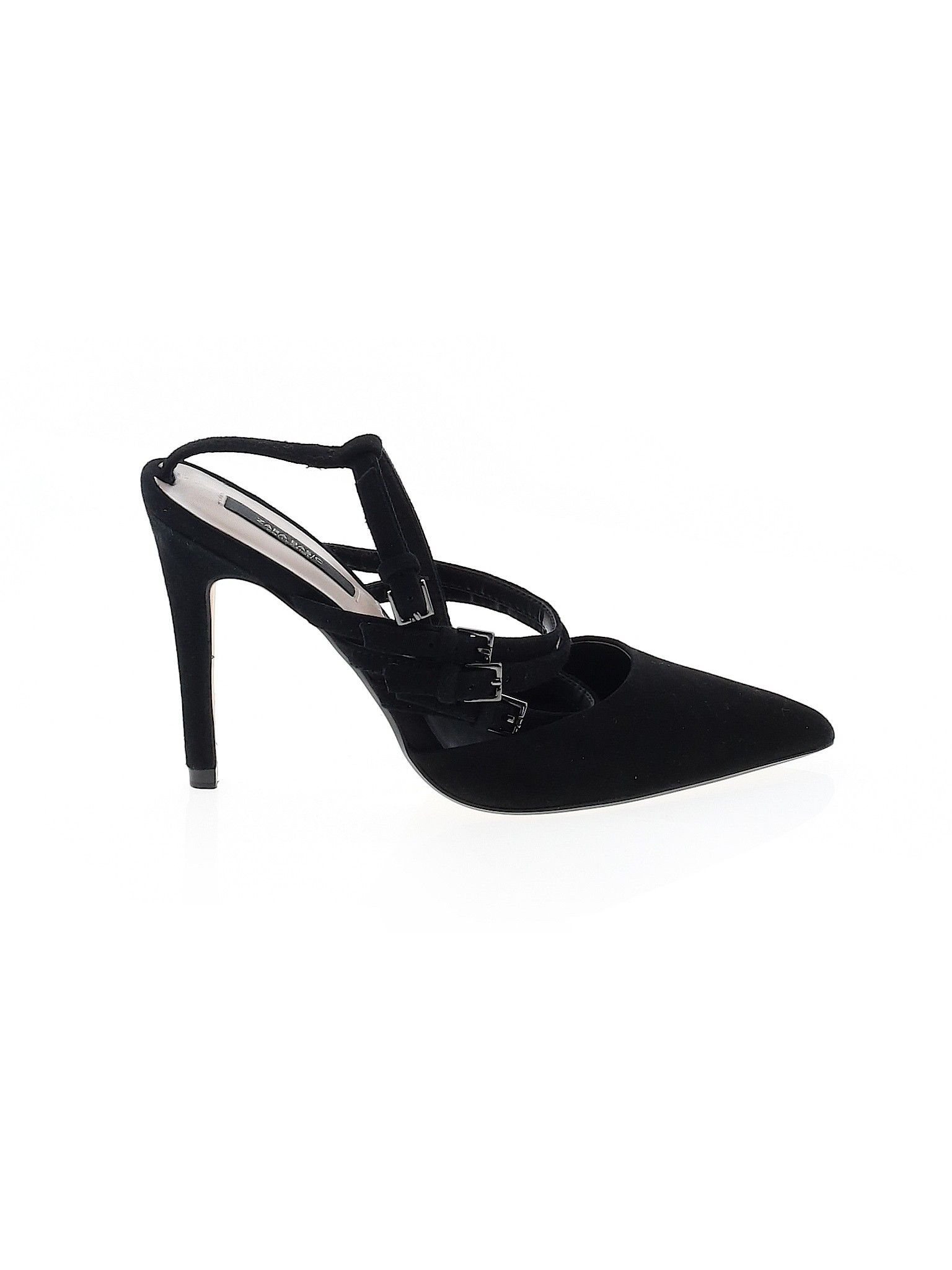 Zara Basic Heels Size 7: Black Women's Clothing - 55195185 | thredUP