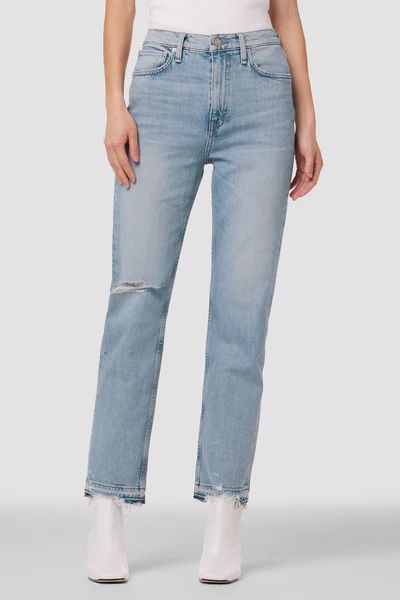 Jade High-Rise Straight Loose Fit Jean | Hudson Jeans