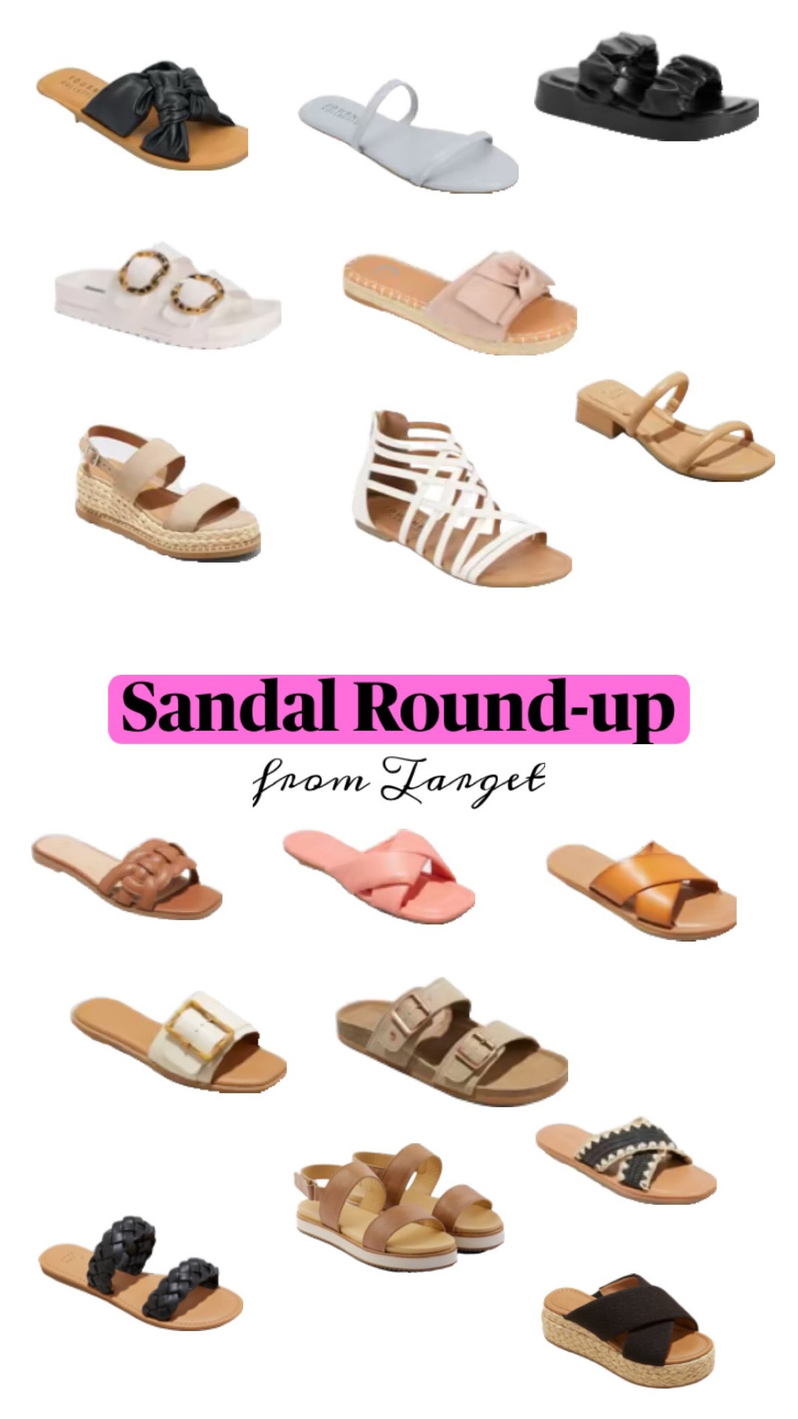 Sandals from Target for this summer🫶🏻🌞 



#LTKunder50 #LTKSeasonal #LTKsalealert