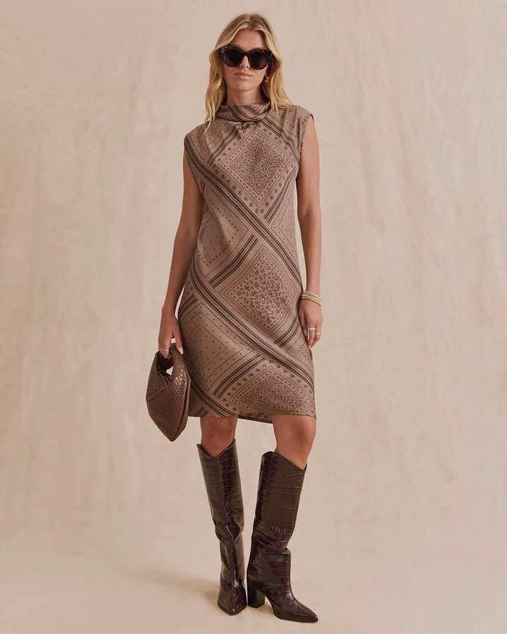 Scout Mock Neck Mini Dress | Splendid