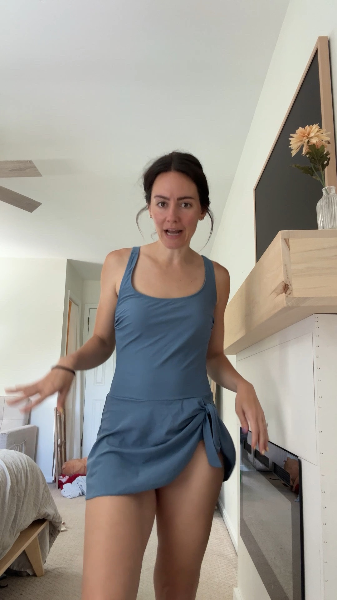 I am 5ft 6in, 135 lbs, size 34B bra and I’m wearing a size medium here! 

Swimsuit, tennis dress, Mom suit, full coveragee

#LTKActive #LTKSwim #LTKSummerEdit