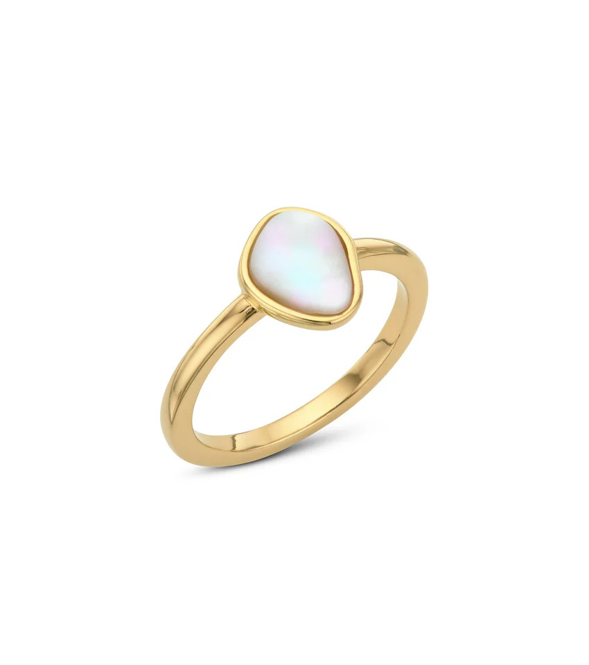 Organic Moonstone Ring (Gold) | Abbott Lyon