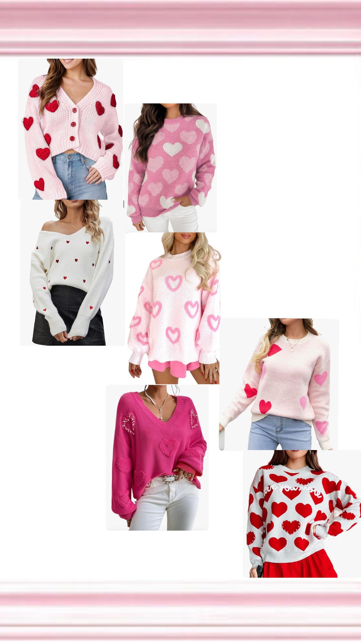 Valentine’s Day Sweaters on Amazon 

#LTKGiftGuide #LTKSeasonal #LTKStyleTip
