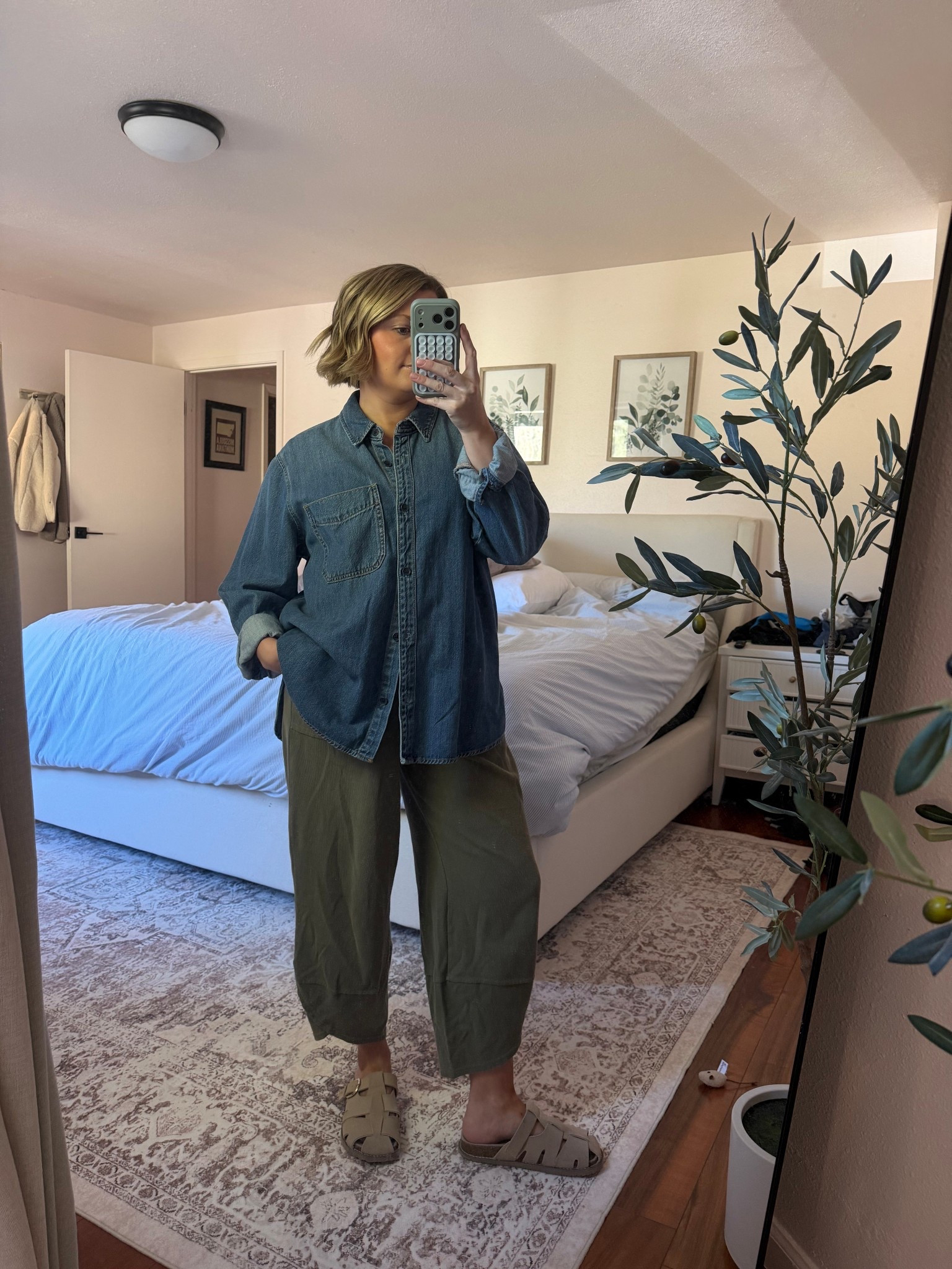 casual spring outfit 

Top is the aritzia lookalike demon shirt. Wearing a L so size up for a more casual fit. Pants are the GOAT. Wearing S 

#LTKootd #LTKPetite #LTKSpringSale