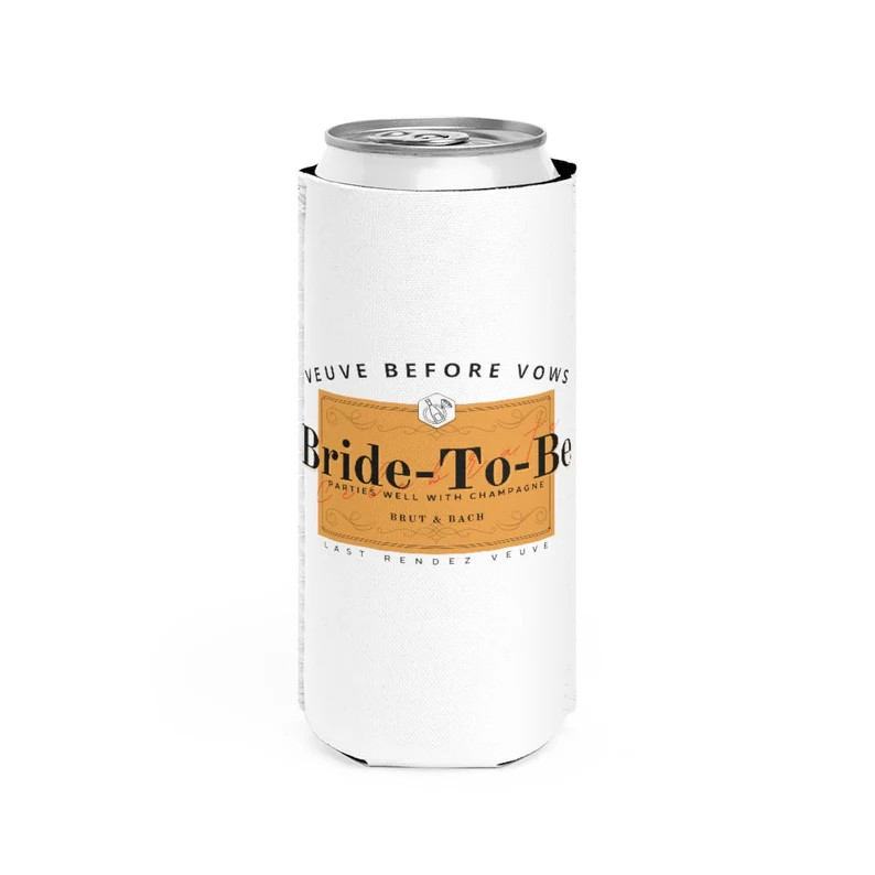 Veuve Bachelorette Veuve Before Vows Koozie Beer or Seltzer - Etsy | Etsy (US)