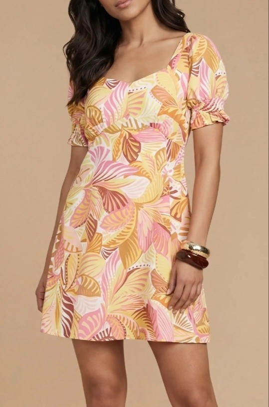 Petite floral mini dress for spring and summer

#LTKPetite #LTKMidsize