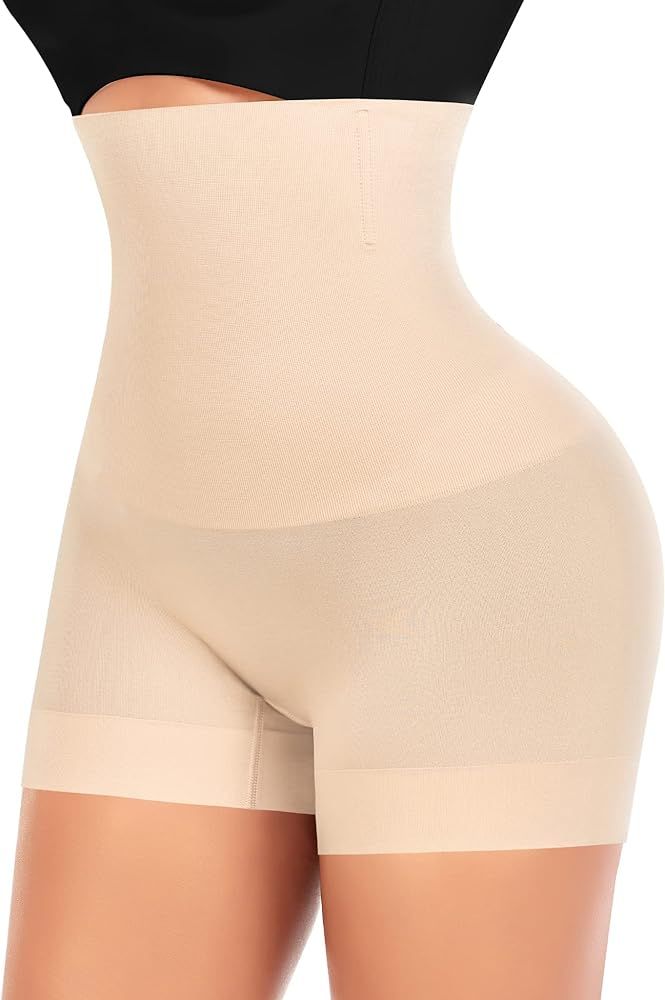 Seamless Shaping Boyshorts Panties for Women Slip Shorts Under Dress Shapewear Shorts Tummy Contr... | Amazon (US)